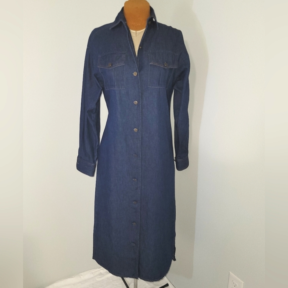 California Talls button front denim  Sz 10 🇺🇸